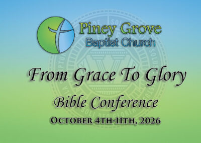 Bible Conference 2026