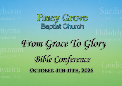 Bible Conference 2026